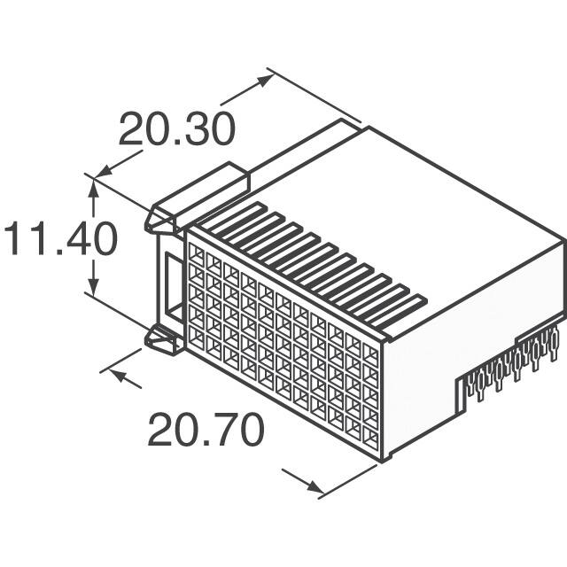 HM2R03PA5108N9LF Amphenol ICC (FCI)  Hard Metric Standard
